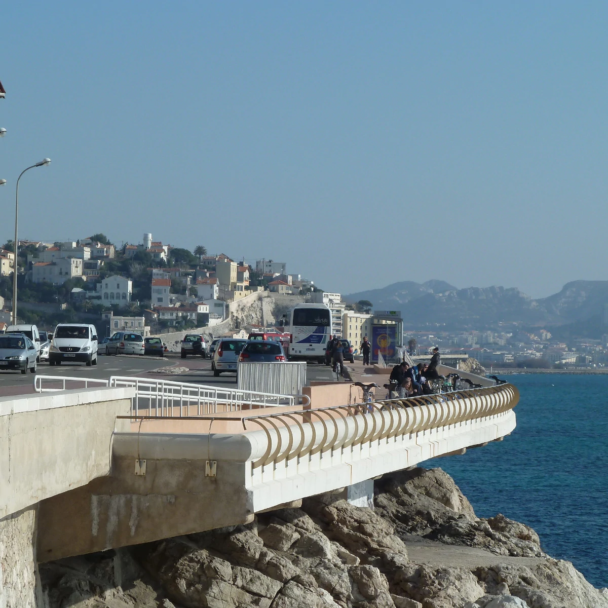 Tour libre à la Corniche Kennedy avec audioguide disponible